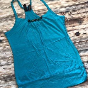 Women’s Blue Sleeveless Top